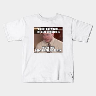 Movie Set Meme Real Director Kids T-Shirt